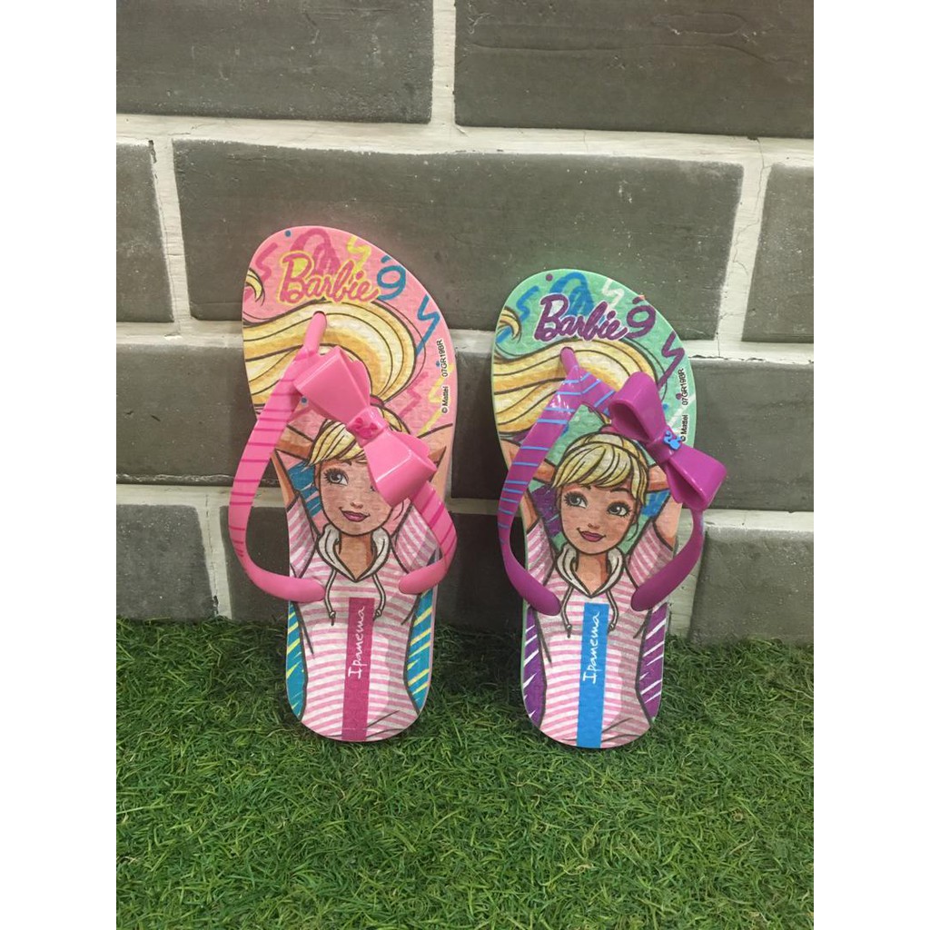 barbie girl slippers