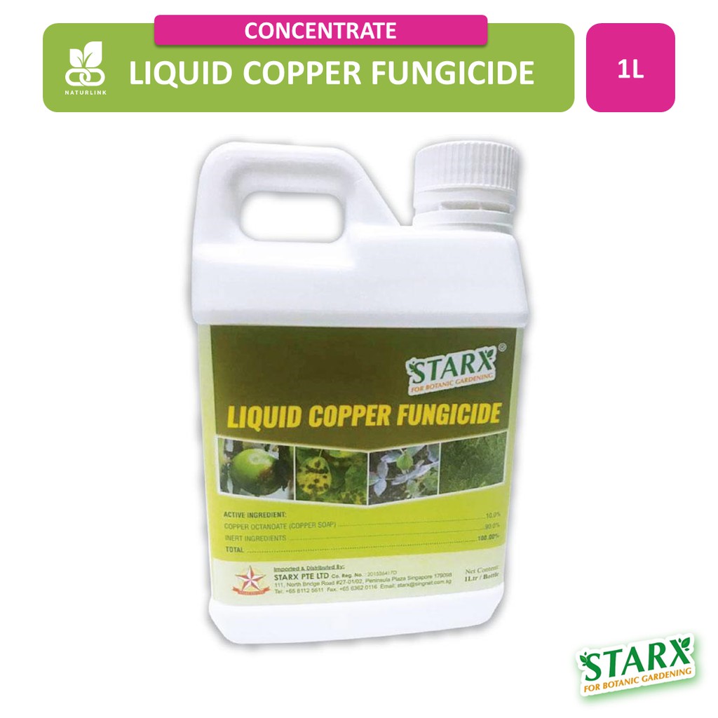 STARX Liquid Copper Fungicide Concentrate (1L) Controls Powdery