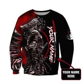 NEW 2022 Japanese Samurai and Dragon Tattoo 3D Sweatshirts fully sublimated sweater Size XS-6XL N.12