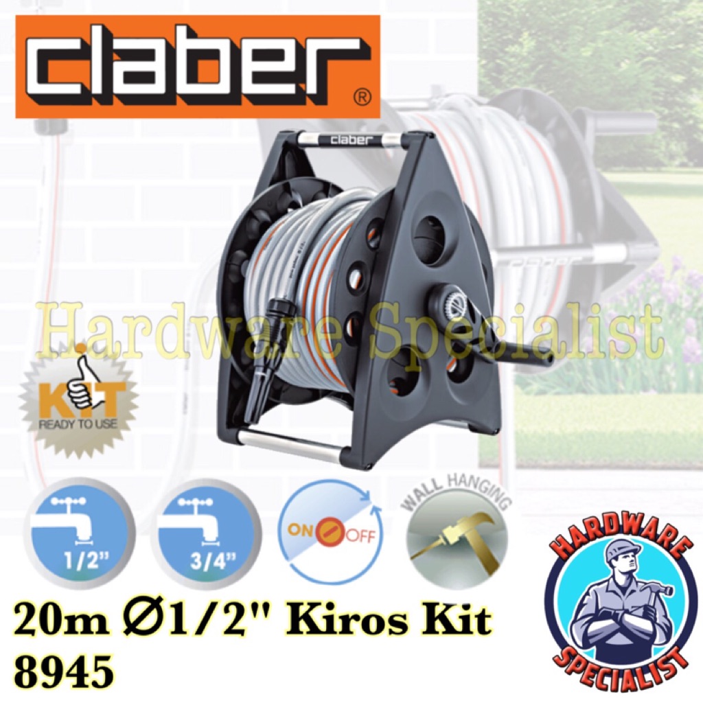Claber KIROS Kit Tuyaux d'arrosage Tuyaux et accessoires stargas.ie