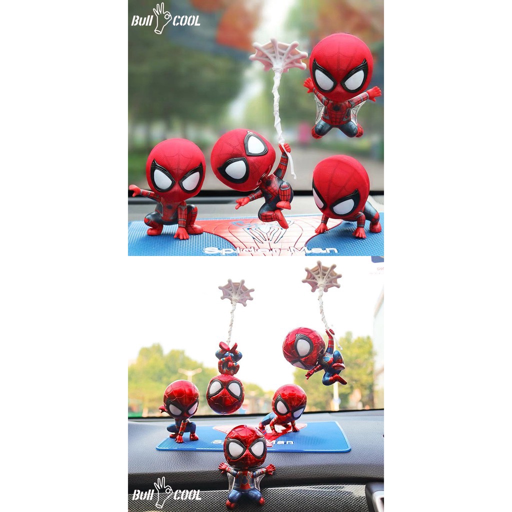 hanging spiderman toy