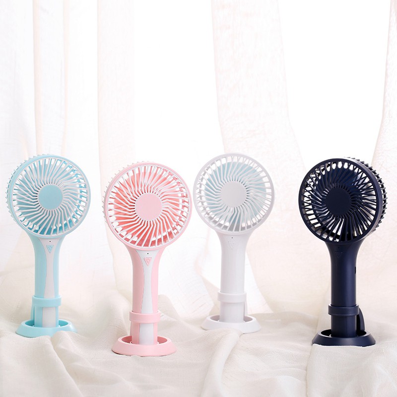 Summer Cooler Fans Mini Fan USB Rechargeable Hand-held Air Conditioner Cooling