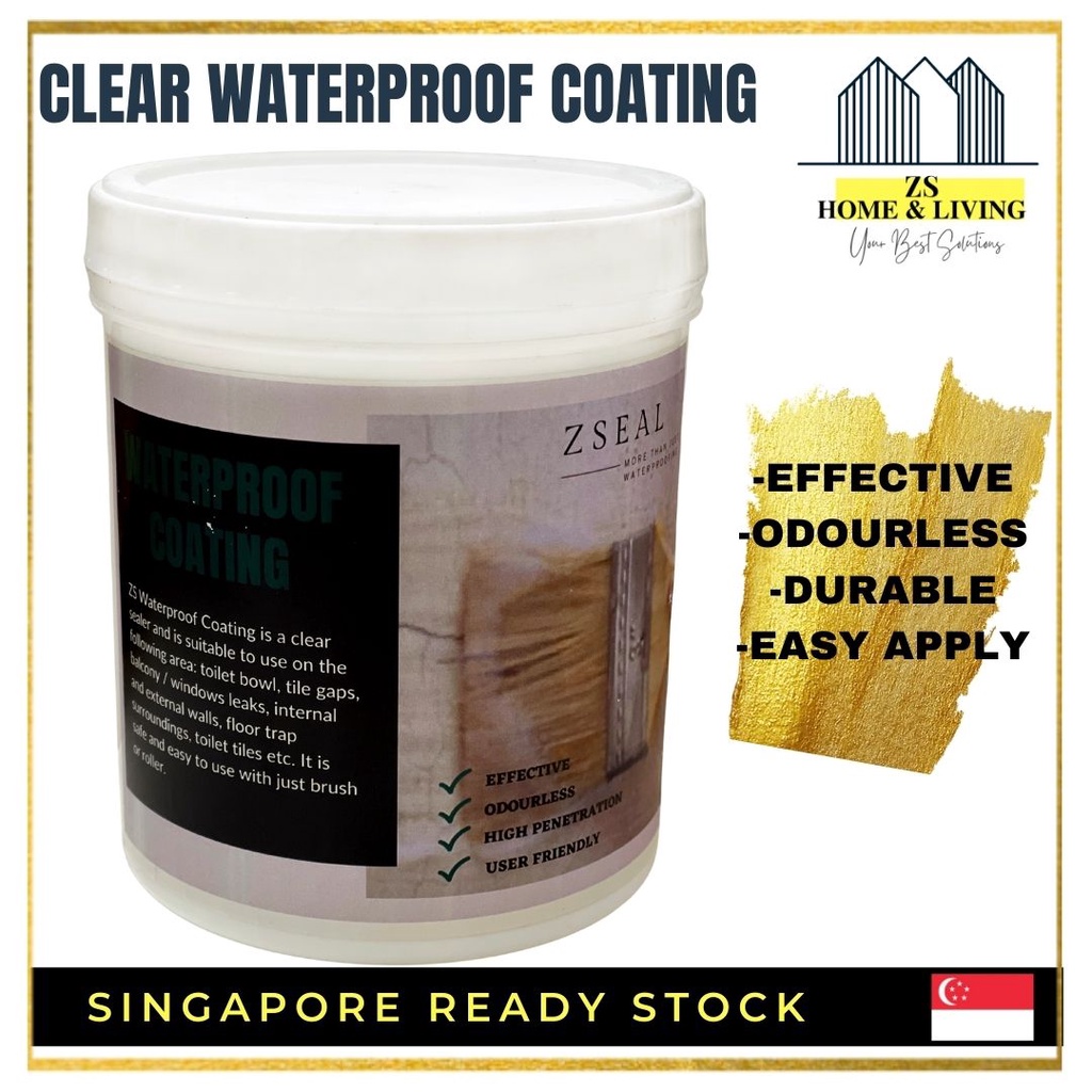 1KG CLEAR WATERPROOF COATING SEALANT GLUE LeakProof Coating