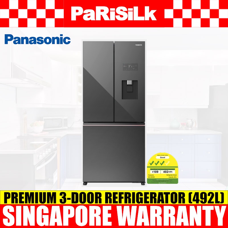 Panasonic NRCW530XMMS Premium 3Door Refrigerator (492L) Shopee