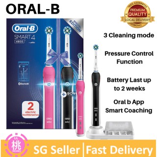 oral b electric toothbrush smart 4