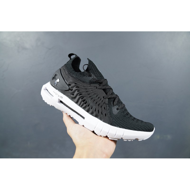 under armour hovr phantom black white