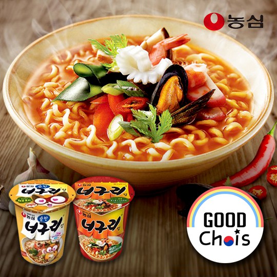 Korean Cup Ramen, Nongshim Neoguri 62g (Mild/Spicy) Shopee Singapore