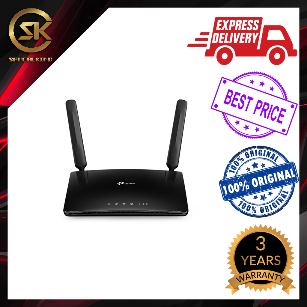 Tp Link Archer Mr600 Mr400 Mr0 Tl Mr100 4g Cat6 Ac10 Wireless Dual Band Gigabit Router Shopee Singapore