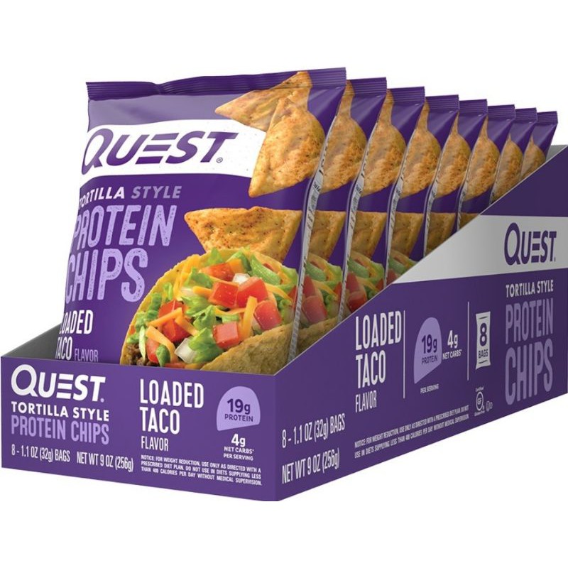 Quest Original Protein Chips (Box of 8packs) Shopee Singapore