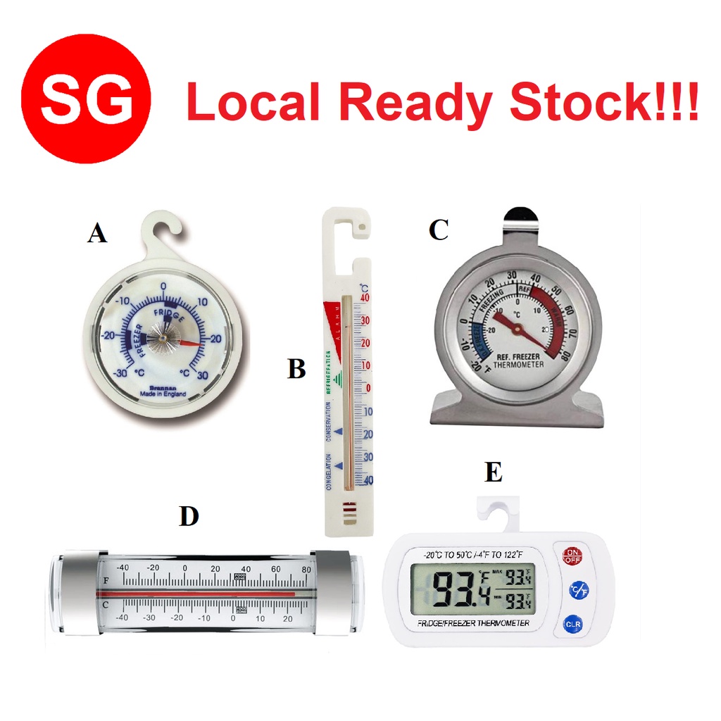Fridge Thermometer (SG local Stock) Shopee Singapore