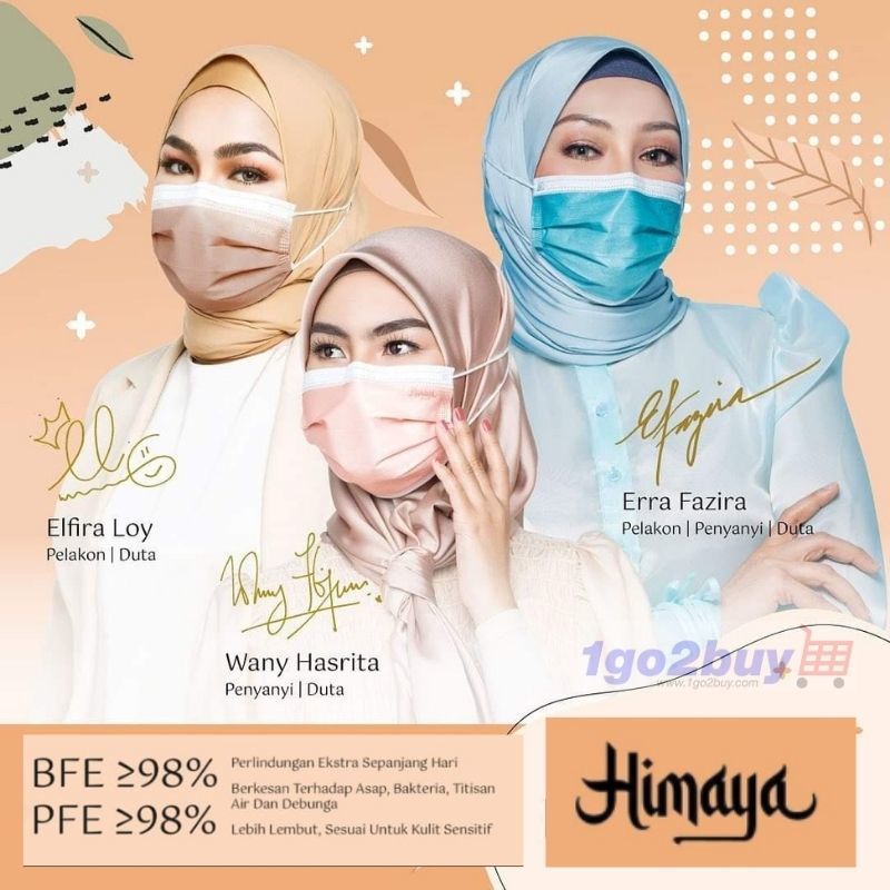 Aeon Retail Malaysia Introducing The Latest And Trendiest Face Mask Colours By Himaya Soft Olive And Love Latte Made With A Touch Of Elegance And Sophistication Himaya S Premium Hijab Medical