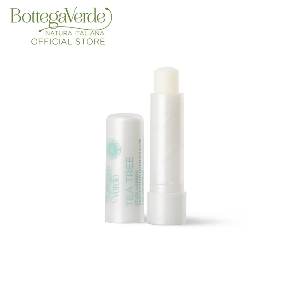 Bottega Verde Tea Tree - Sanitising Lip Balm Stick 5ml | Shopee Singapore