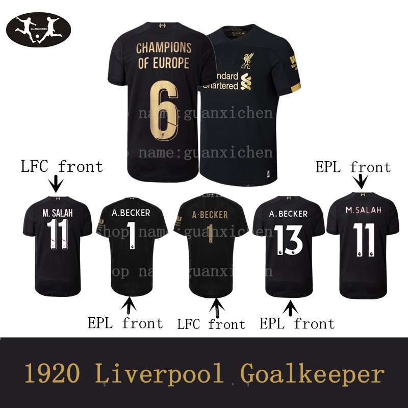 liverpool home goalkeeper jersey