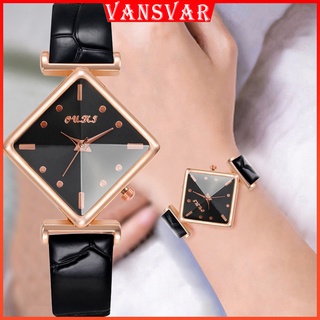 Women Watches Simple Square Dial Casual Leather Strap Fashion Ladies Quartz Wristwatch