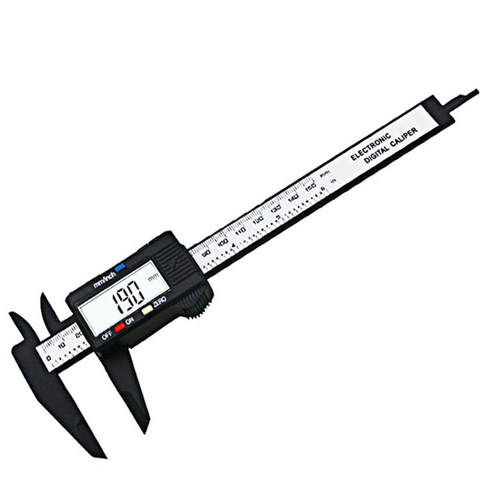 Carbon Fiber LCD 6 Inch Digital Electronic Vernier Calipers | Shopee ...