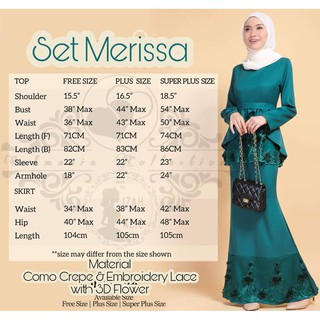 Inkmania Baju Kurung Peplum Lace Merissa Ready Stock Shopee Singapore