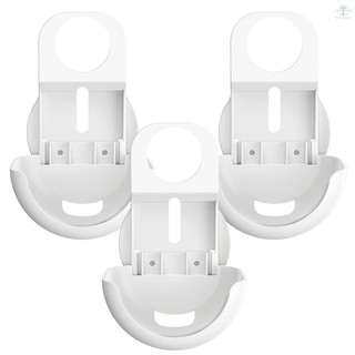 Outlet Wall Mount Holder Only for Google Nest WiFi Router Easy Installation and No Cord Clutter Holder Bracket No Screws, White, 3 Pack