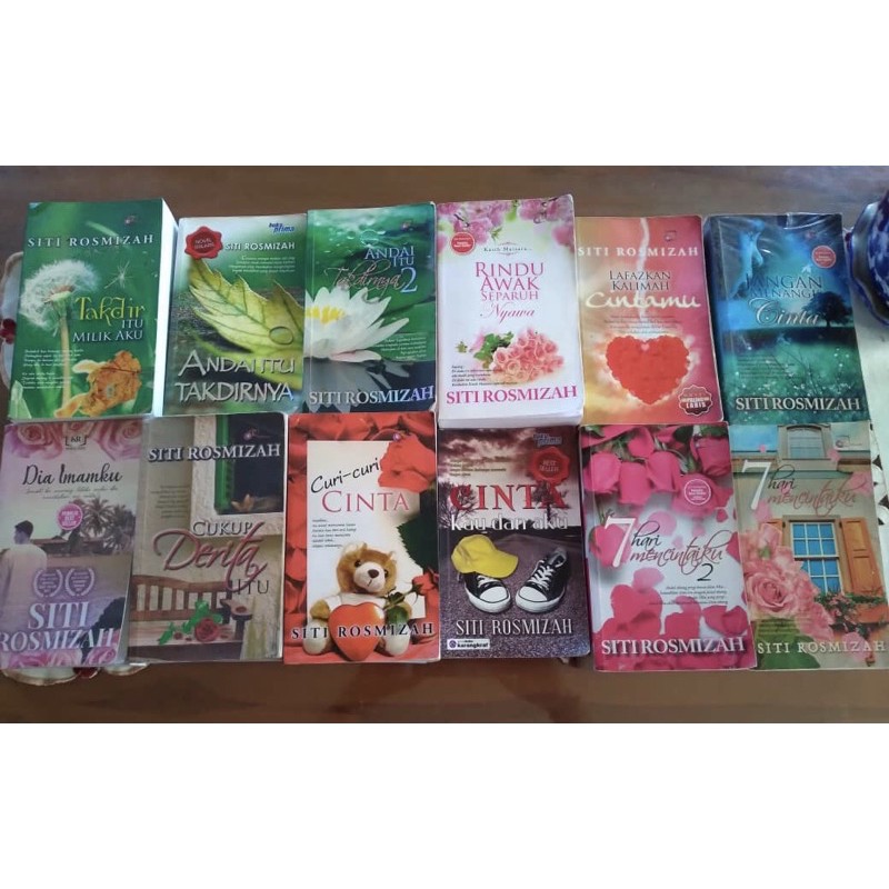 Novel Preloved Siti Rosmizah Collection Shopee Singapore