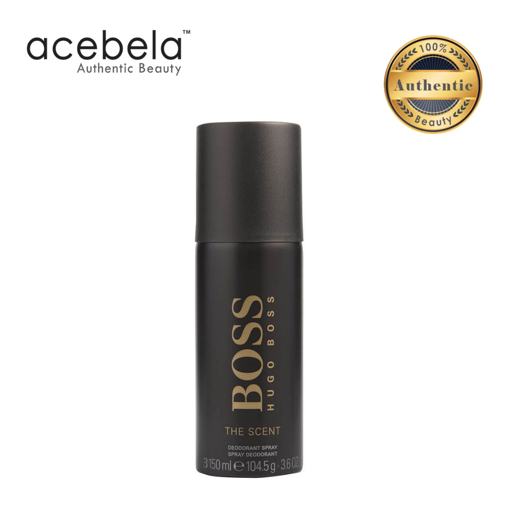 Hugo Boss Boss The Scent Deodorant Spray 150ml (100 Authentic from Acebela) Shopee Singapore