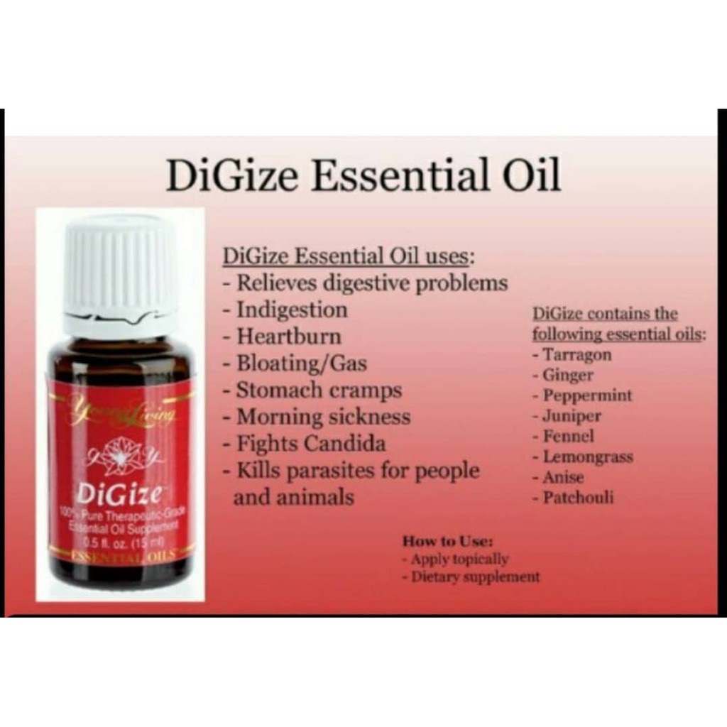 Original Digize Young Living Essential Oil Mfg 01 2021 Shopee Singapore