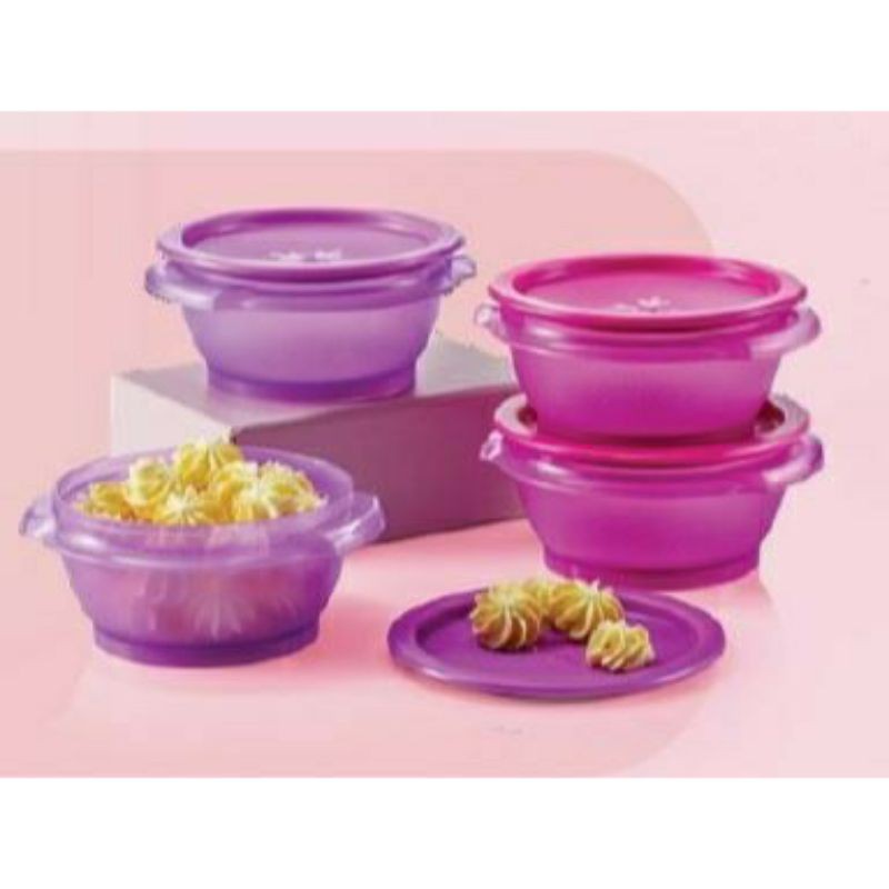 Shop Malaysia Tupperware One Touch Bowl 400ml 4pcs Shopee Singapore