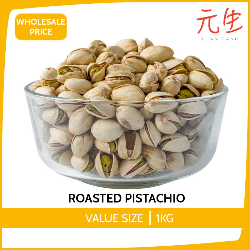 Roasted Pistachio Nuts 1KG Lightly Salted Healthy Snacks Goodies ...