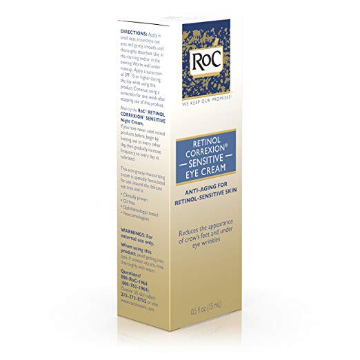retinol correxion sensitive eye cream