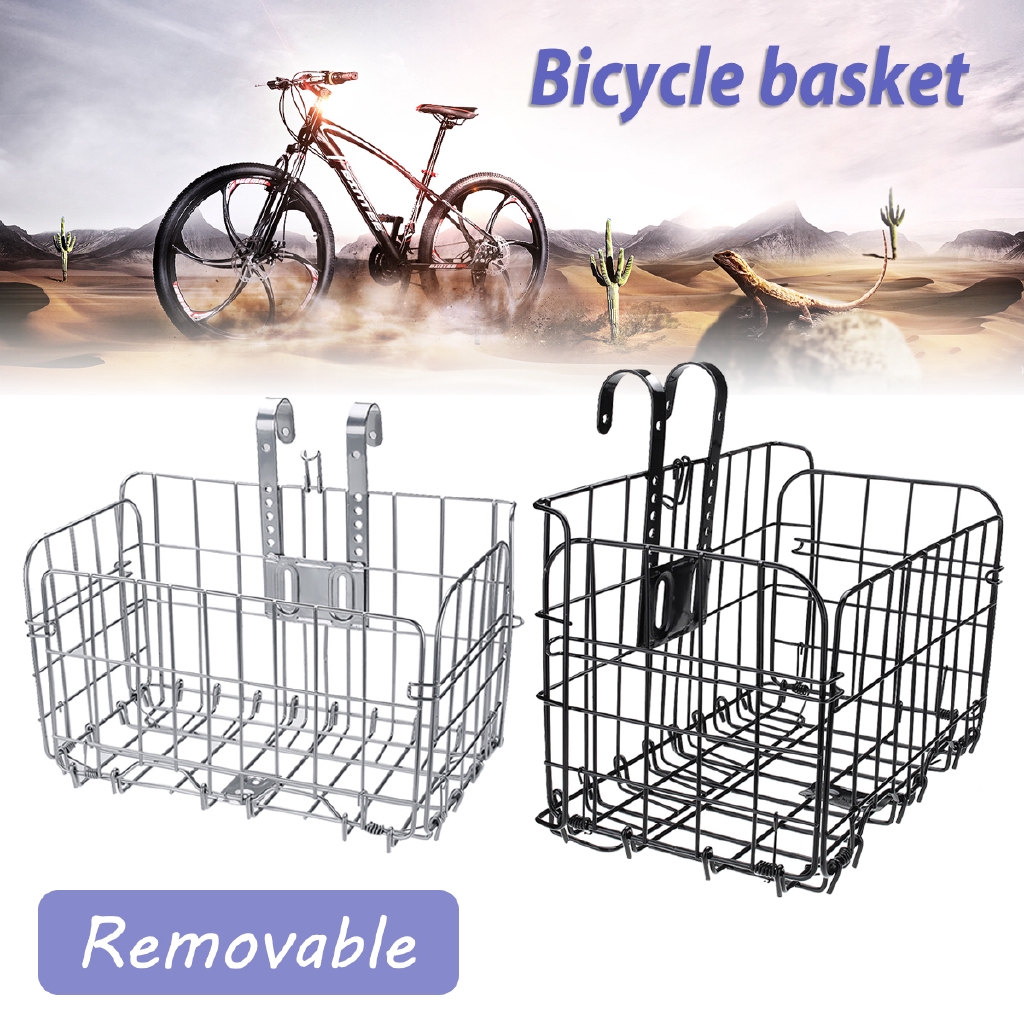 Bike Bicycle Front / Rear Basket Wire 