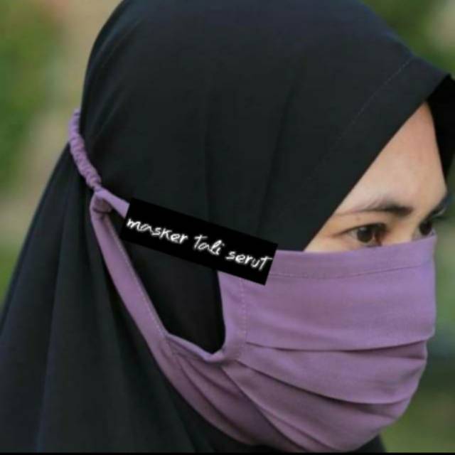  MASK  FABRIC MASKER HIJAB  ROPE OXFORD INDONESIA  HIJAB  