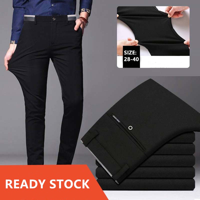 stretchable formal pants for ladies