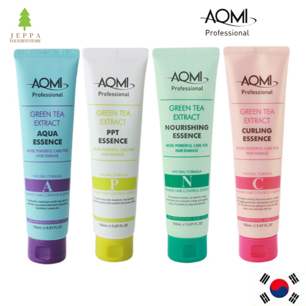 AOMI] Hair Essence Green Tea Extract 150ml Hair Treatment Conditioner  Moisturizing Korean Product | Shopee Singapore