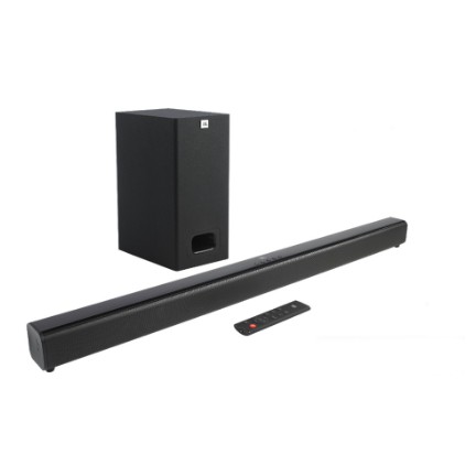 Jbl Cinema Sb130 2 1 Channel Soundbar With Wired Subwoofer Shopee Singapore