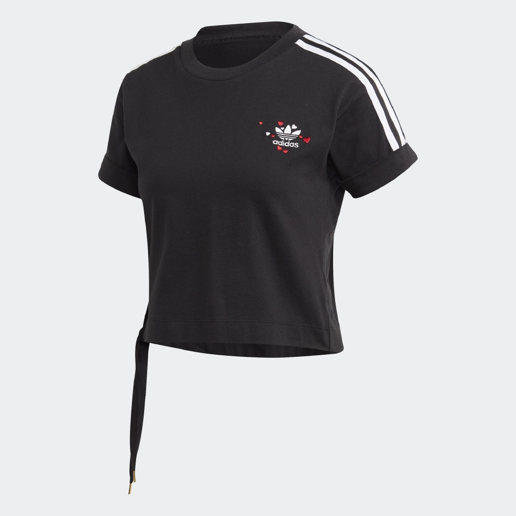 adidas originals black t shirt women's