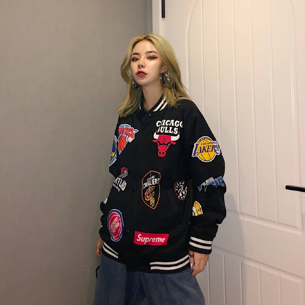 nba jacket supreme