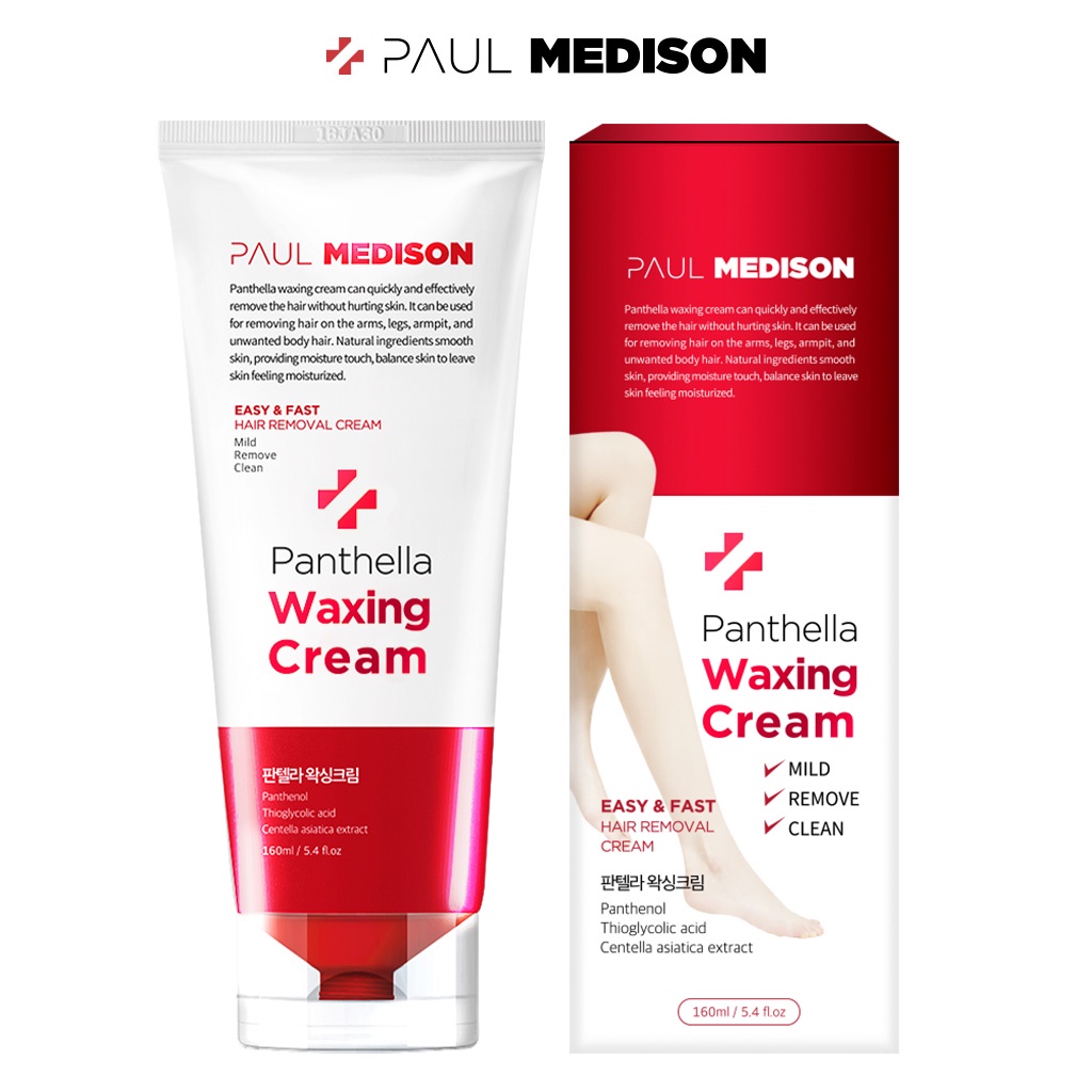 [PAUL MEDISON] Panthella Waxing Cream 160ml Shopee Singapore
