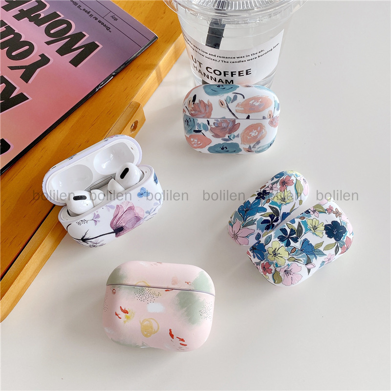 Airpods Pro 2 1 Cover Vintage Floral Airpods Cover Hard Case Shopee Singapore
