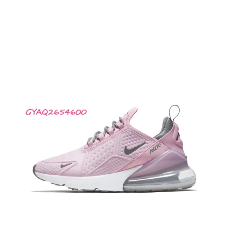 nike air max 270 gs pink white