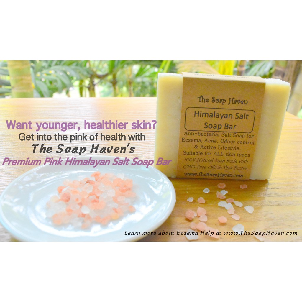 The Soap Haven Himalayan Salt Soap (UnscentedGreat for Eczema