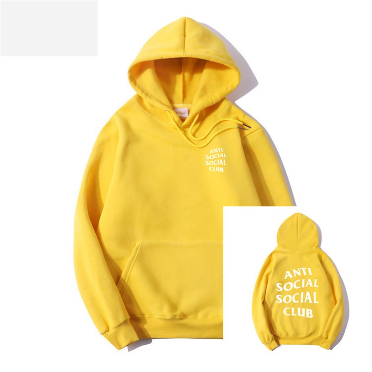 assc hoodie yellow