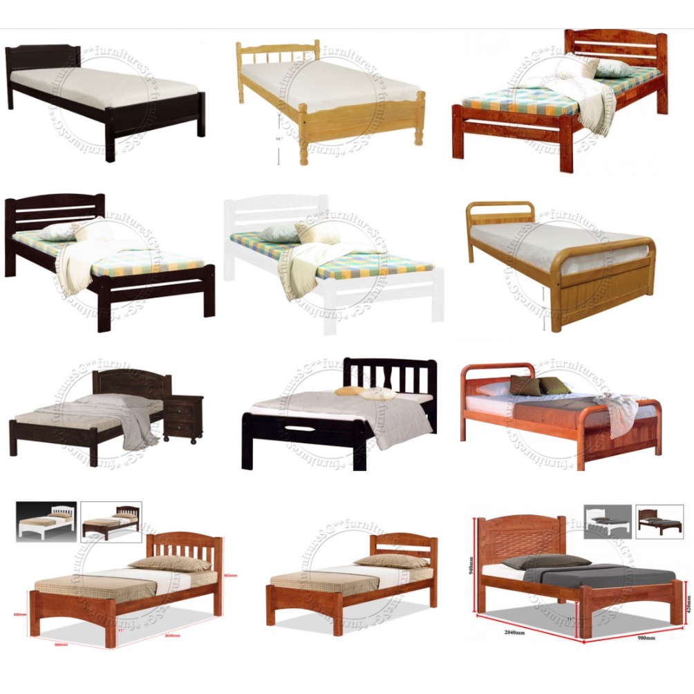 Solid Wooden Bed Frame Flat Plywood, Flat Bottom Bed Frames Queen