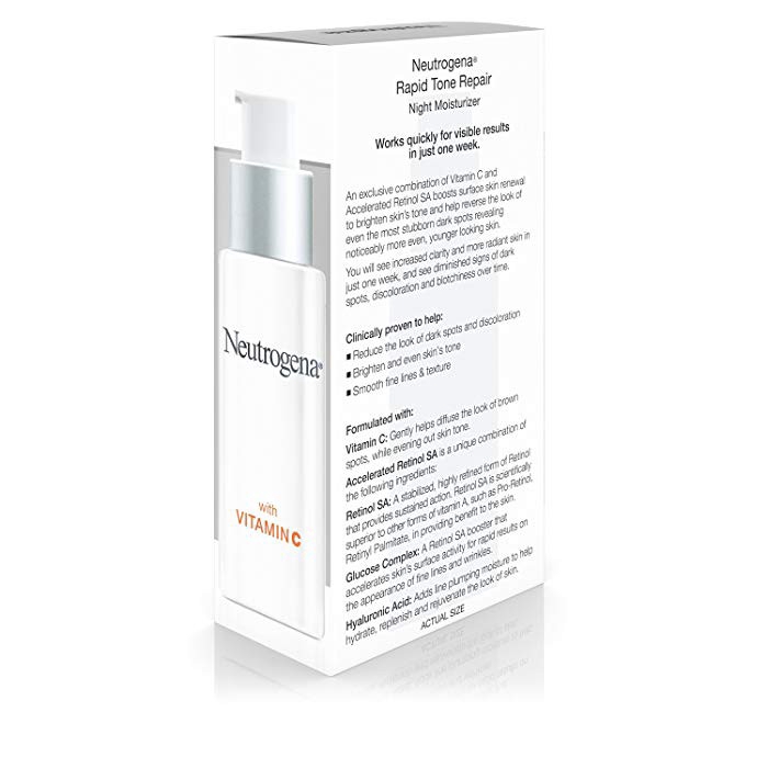 rapid tone repair night moisturizer
