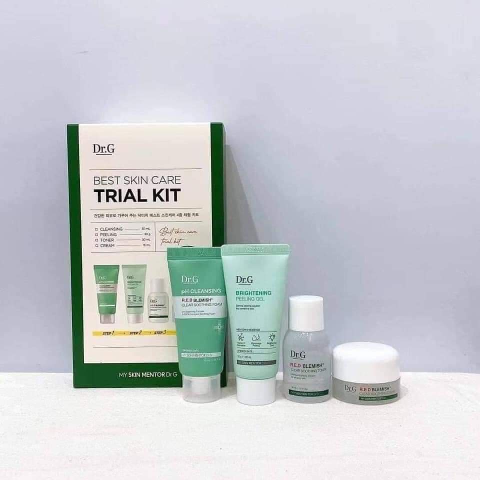 Ready Stock+100% Authenic✔️] [Dr. G] Best Skin Care Trial Kit 积雪草旅行套盒|  Shopee Singapore