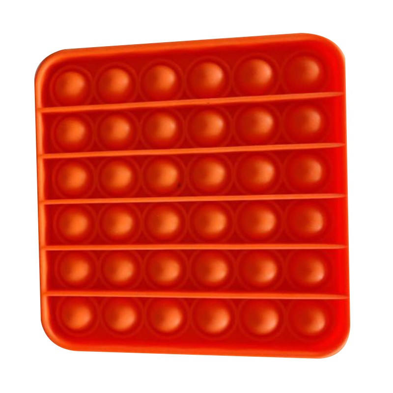 red pop it fidget toy