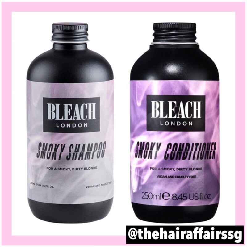 ️Bleach London ️Smoky Shampoo / Conditioner Shopee Singapore