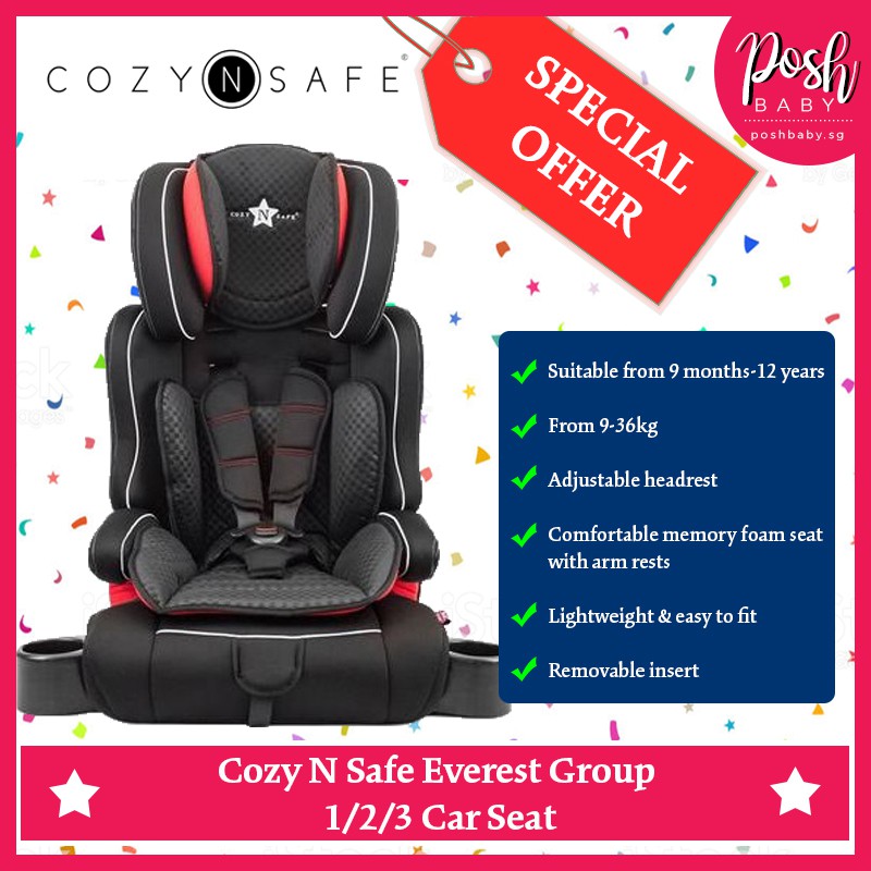 cosy n safe everest car seat