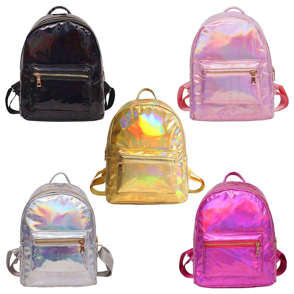 holographic school bag