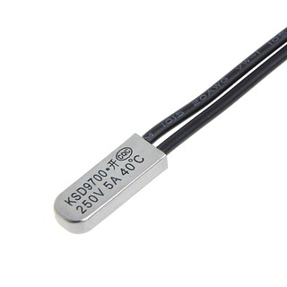 2PCS New KSD9700 Temperature Control Switch 40 Degrees 250V5A 2PCS New KSD9700 Temperature Control Switch 40 Degrees 250V5A