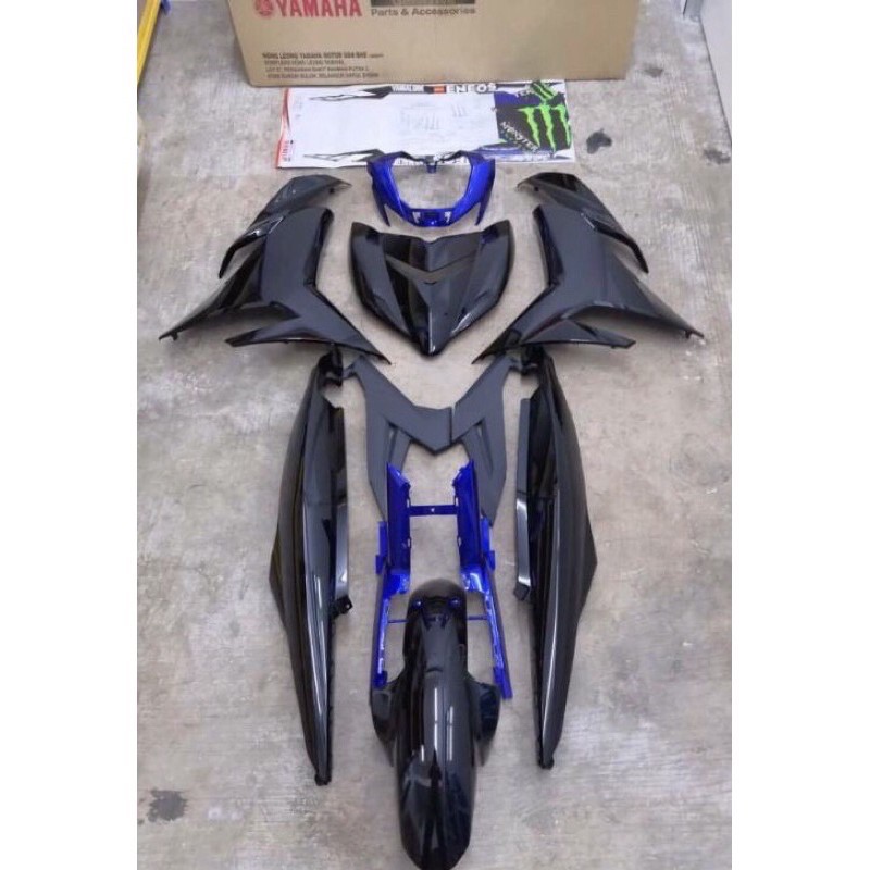 Y15 V2 Y15zr V2 Monster 2020 Bodyset Coverset Body Set Sticker 100 Original Yamaha B17 F0000 70 P4 Shopee Singapore