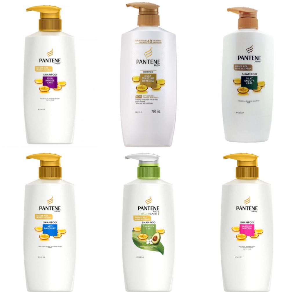 Pantene Shampoo 750ml Shopee Singapore