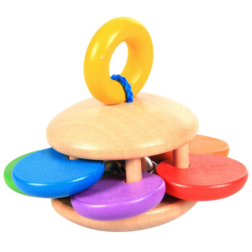 wooden bell rattle